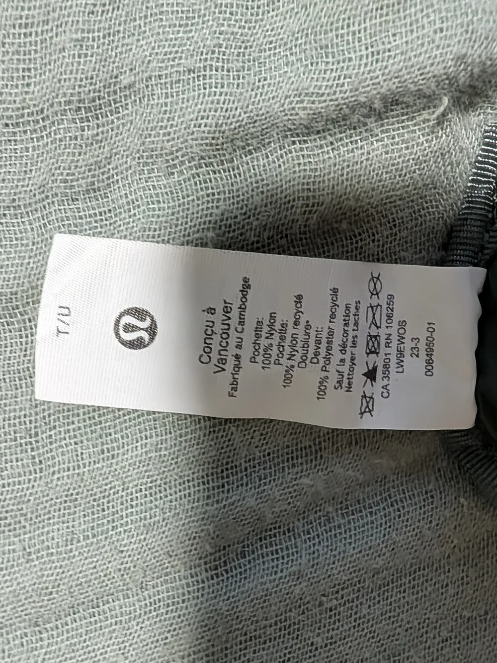 Lululemon Dual Pouch Wristlet Rounded Coin Pouch & Keychain Strap Forest Green